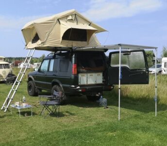 Daktent 140 x 220 inclusief condensmatras - topper - instaptent