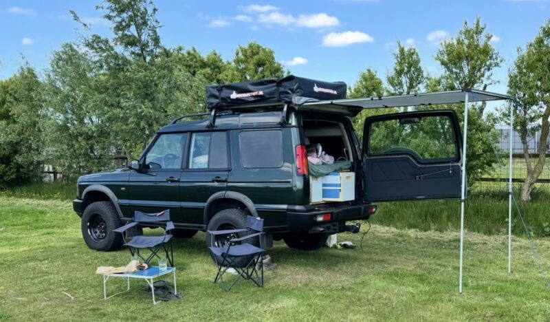 Daktent 140 x 220 inclusief condensmatras - topper - instaptent