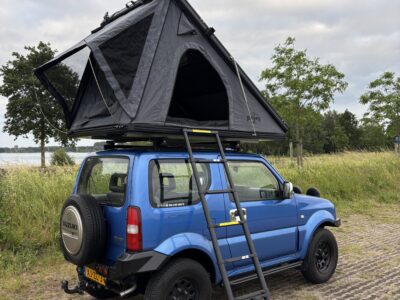 Daktent op auto